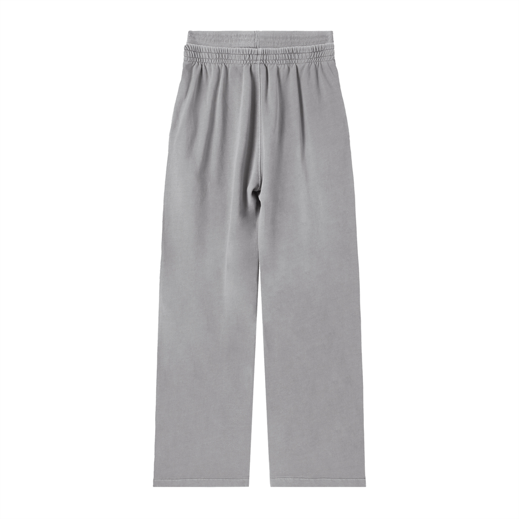Pantalon double ceinture gris moyen Ink Pick Me – vue de dos