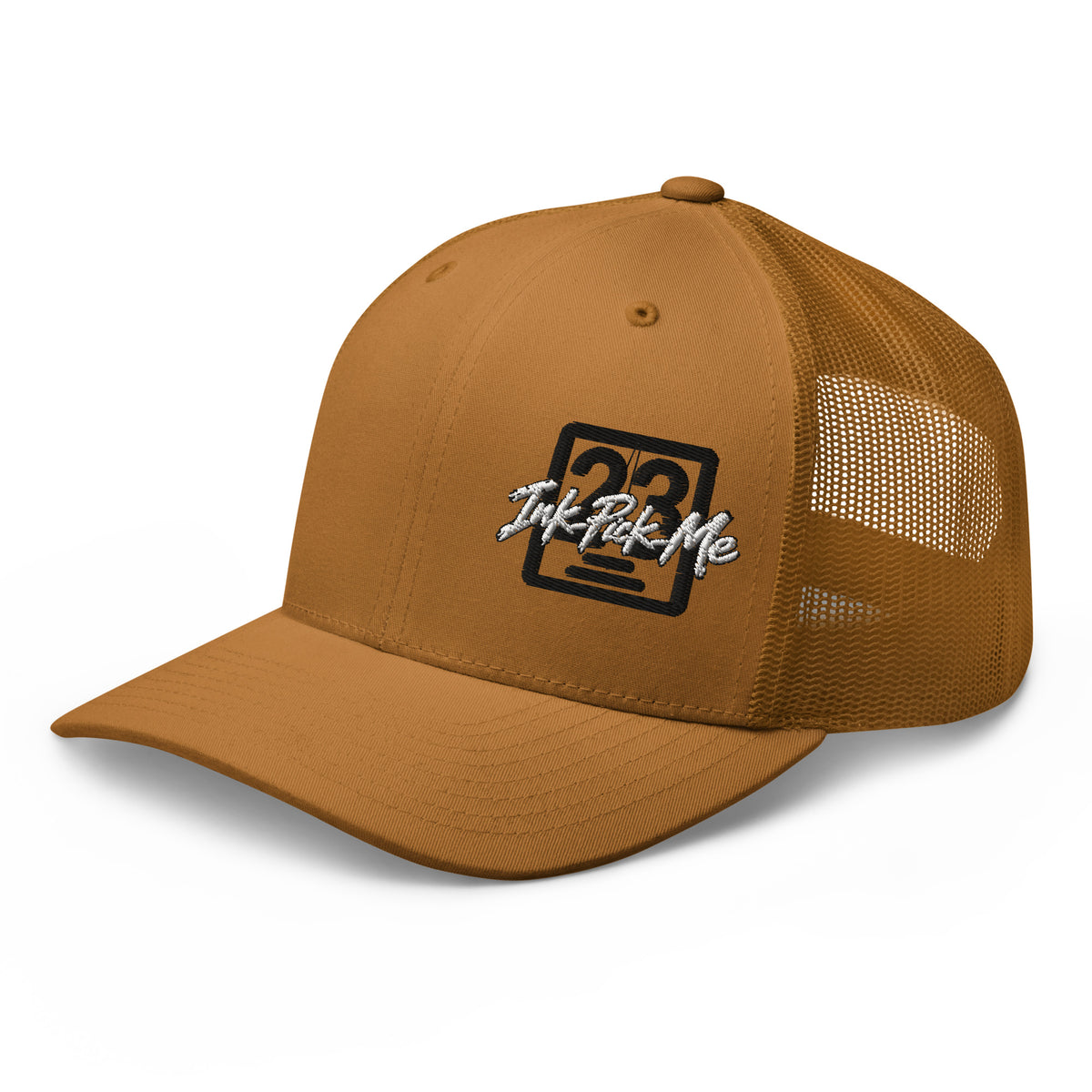 Casquette trucker Signature caramel Ink Pick Me