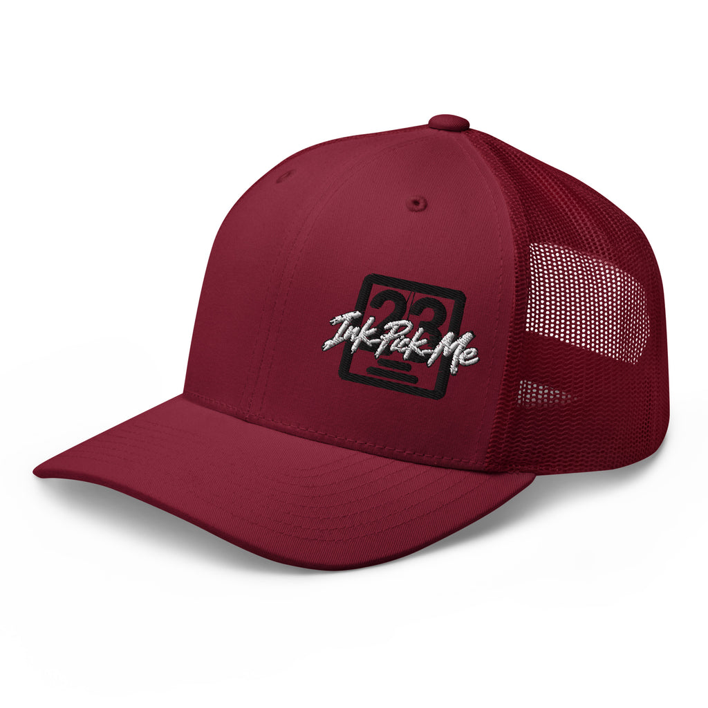 Casquette trucker Signature canneberge Ink Pick Me