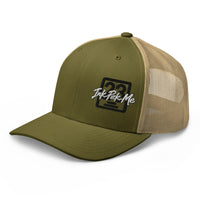 Casquette trucker Signature vert kaki Ink Pick Me