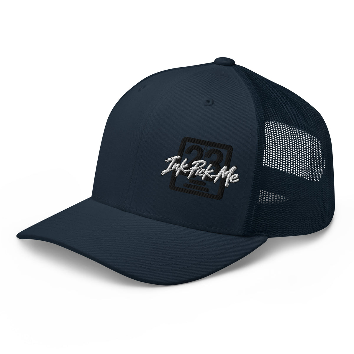 Casquette trucker Signature bleu marine Ink Pick Me