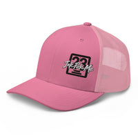 Casquette trucker Signature rose Ink Pick Me